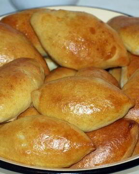 Пирожки с печенкой