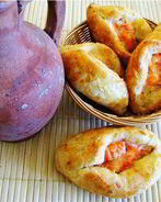 Пирожки с семгой