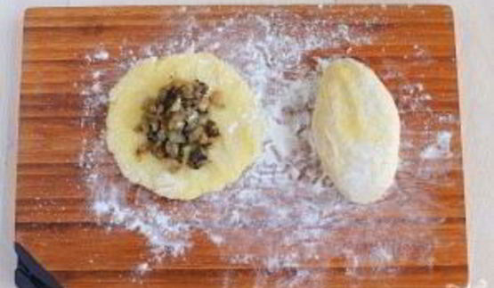 постные картофельные пирожки