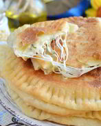 Вкусные кутабы с сыром и зеленью