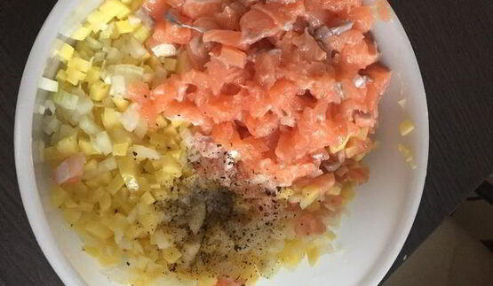 эчпочмак с рыбой