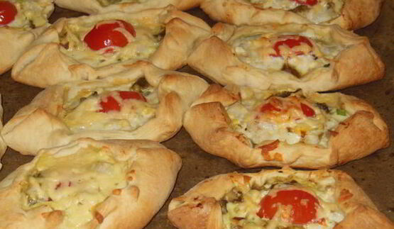 закусочные пирожки с рыбой