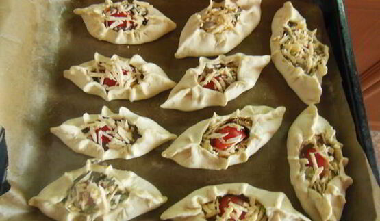 закусочные пирожки с рыбой