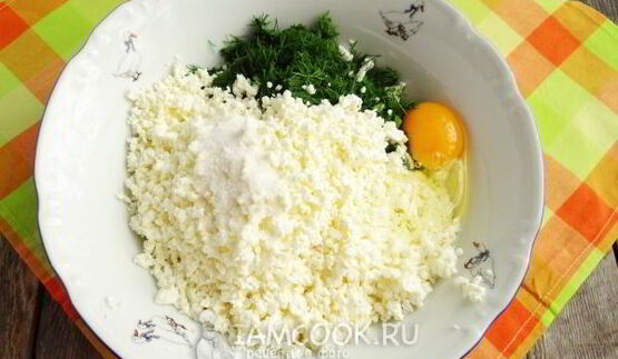 жареные пирожки из творожного теста