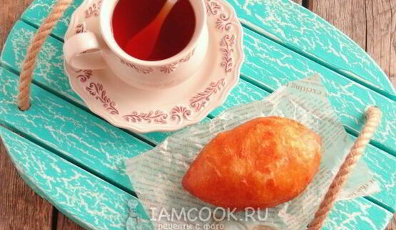 жареные пирожки с повидлом