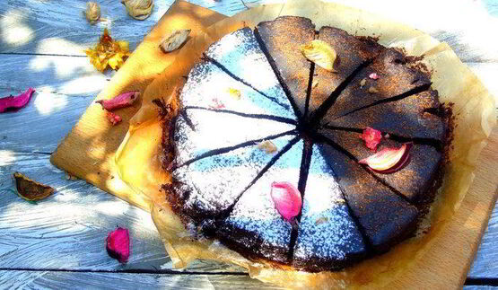 безглютеновый брауни с бананом