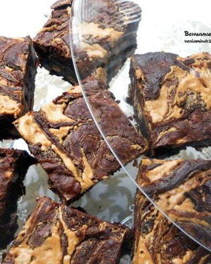 Рецепт брауни с арахисовым маслом