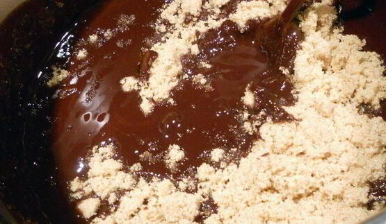 брауни с арахисовым маслом