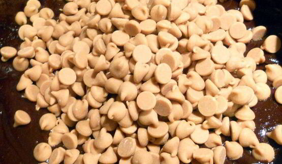 брауни с арахисовым маслом