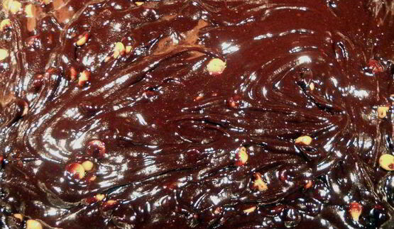 брауни с арахисовым маслом