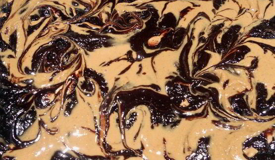 брауни с арахисовым маслом