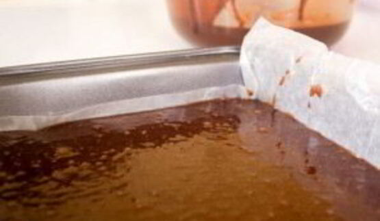 брауни с карамелью