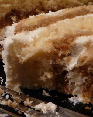 Легкие пирожные с пропиткой