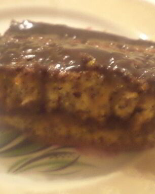 Маковые пирожные с шоколадно-медовой глазурью