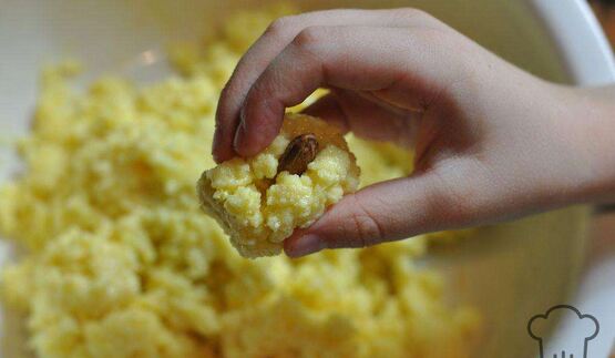 новогодний десерт снежки