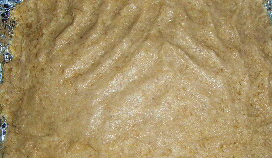 овсяные пирожные с шоколадом и орехами