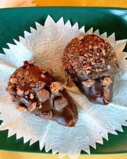 Рецепт пирожного ежики