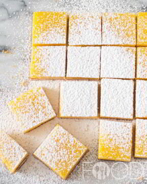 Пирожное с лимонным кремом