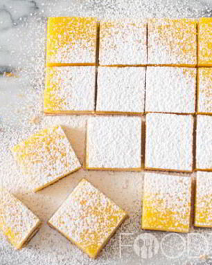 Пирожное с лимонным кремом