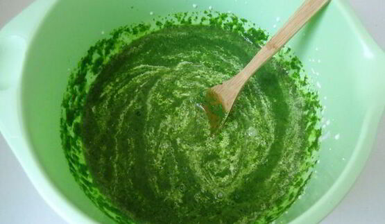 пирожное шпинат-малина