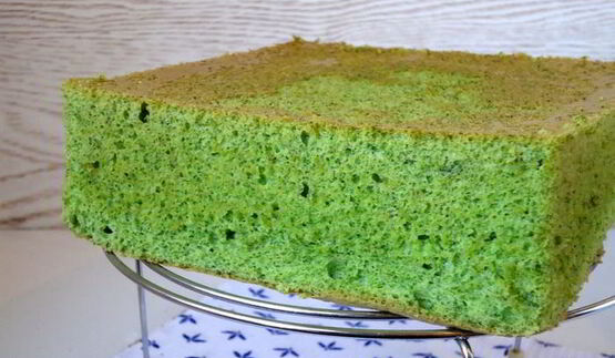 пирожное шпинат-малина