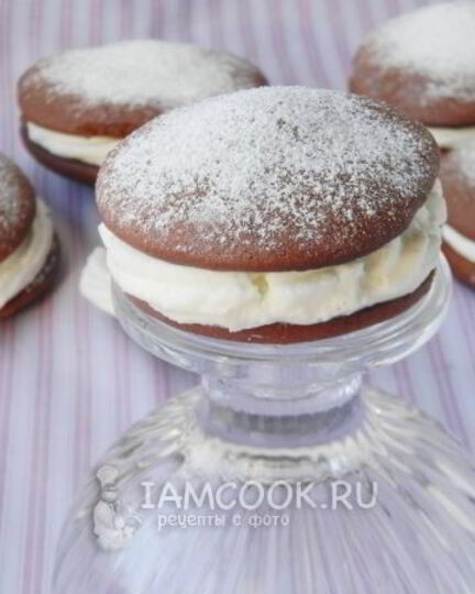 Рецепт пирожного вупи пай