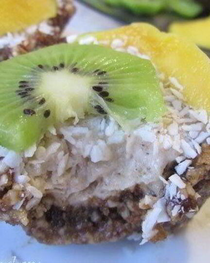 Рецепт пирожных с банановым кремом