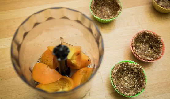 пирожные с хурмой