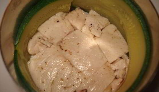 пирожные с томатным муссом и морковным кремом