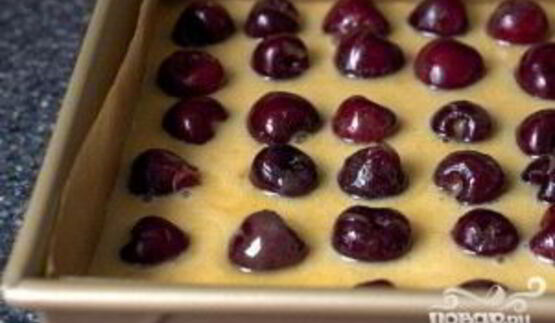 пирожные с вишней