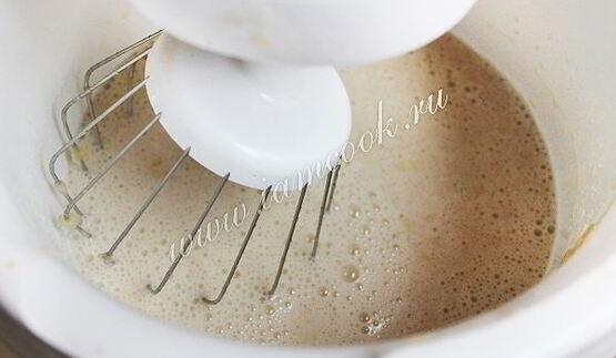 шоколадно-банановые пирожные