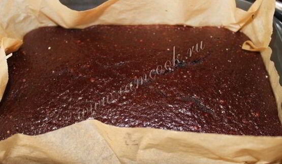 шоколадно-банановые пирожные