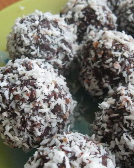 Рецепт шоколадна-кокосовых пирожные