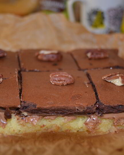 Рецепт шоколадна-лимонных пирожные