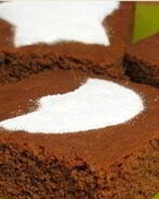 Шоколадное пирожное