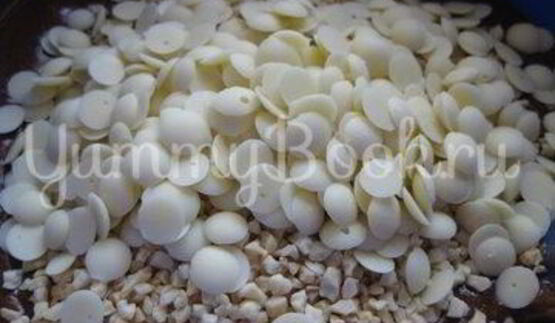 шоколадные брауни на манке с миндалем