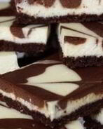 Шоколадные пирожные со сливочным сыром