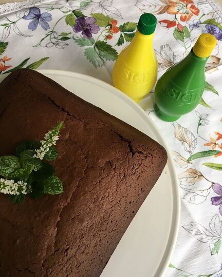 Рецепт цитрусового брауни