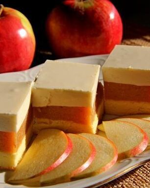 Яблочное пирожное Адам и Ева