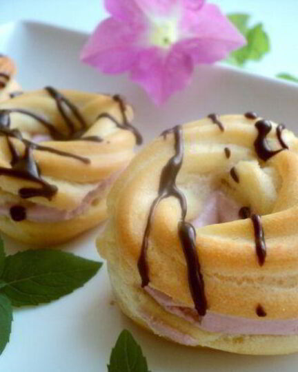 Рецепт заварных пирожных нежность