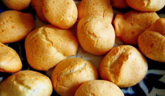 заварные пирожные с кремом из баклажан