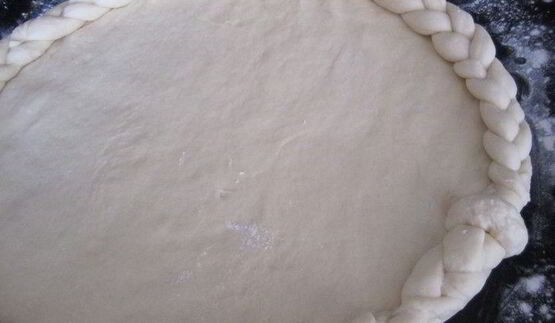 фруктово-ягодная пицца