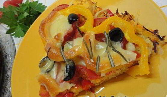 картофельная пицца лето