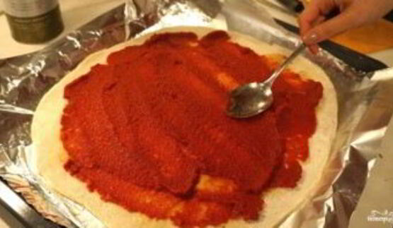 легкая пицца