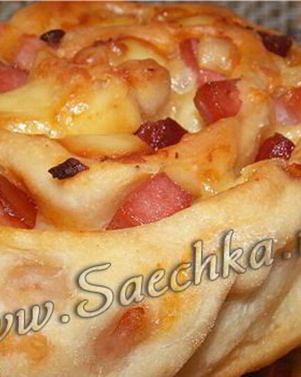 Рецепт мини-пиццы из дрожжевого теста