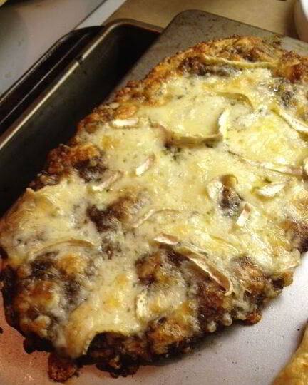 Рецепт пиццы без дрожжей с фаршем