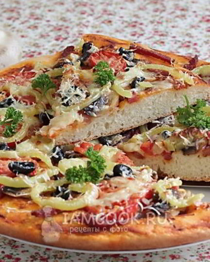 Рецепт пиццы домашней