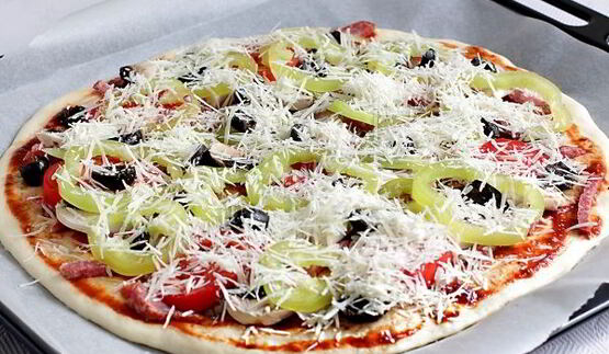 пицца домашняя