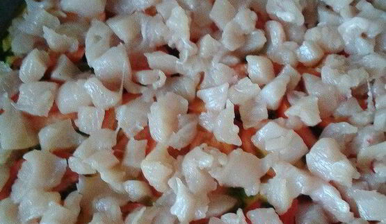 пицца из тыквы с курицей