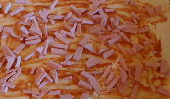 пицца колосок